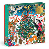 Galison Puzzle 500 piece Woodland Merrymakers