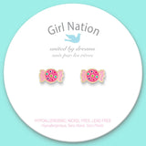 Girl Nation Retro Candy Cutie Stud Earrings