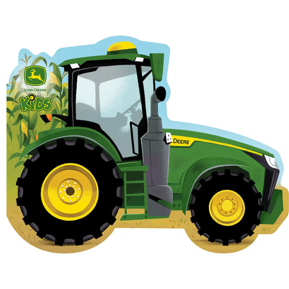 Shaped Board Book - John Deere Kids: How Tractors Work