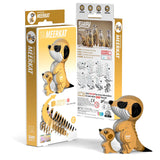 EUGY Cardboard Model Kit: Meerkat