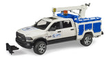 Bruder® RAM 2500 Service Truck with Rotating Beacon Light