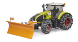 Bruder® Claas Axion 950 with Snow Chains and Plough Blade