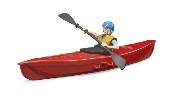 Bruder® Kayak with Figure