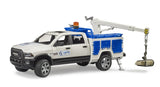 Bruder® RAM 2500 Service Truck with Rotating Beacon Light