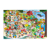 eeBoo Animals in Town 20 Piece Puzzle