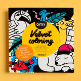 Omy Velvet Coloring Book - Animals