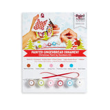 Paint the Town By Number™ Gingerbread House Christmas Ornament Kit
