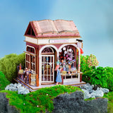 Hands Craft DIY Miniature House Kit: Bookstore