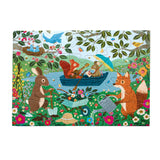 eeBoo 20 Piece Puzzle Garden Animals