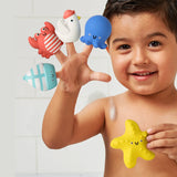 Itzy Ritzy Nautical Itzy Bitzy Puppets™ - Bath + Storytelling Toys