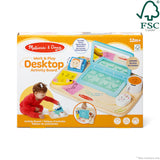 Melissa & Doug® Wooden Work & Play Desktop Activity Board