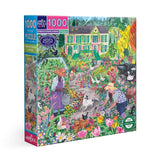 eeBoo 1000 Piece Puzzle French Flower Garden
