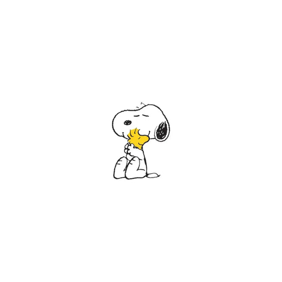 Tattly Pairs Snoopy Hugs Woodstock Tattoo