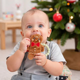 Pearhead® Baby Crinkle Teether: Gingerbread