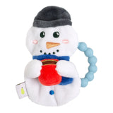 Pearhead® Baby Crinkle Teether: Snowman