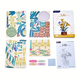 Hands Craft Wooden Bloom Craft: Lily Bloom Kit