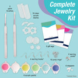 Faber-Castell Painted Acrylic Earrings