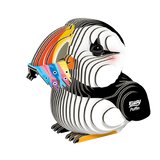 EUGY Cardboard Model Kit: Puffin