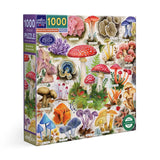 eeBoo 1000 Piece Puzzle Bountiful Mushrooms