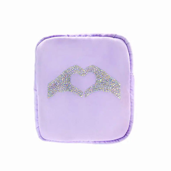 Mavi Bandz Varsity Bag Small: Heart Hands