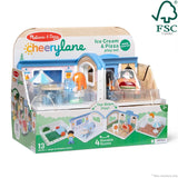 Melissa & Doug® Cheery Lane™️ Ice Cream & Pizza Play Set
