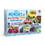 eeBoo Memory & Matching Game: Trucks & A Bus