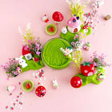 Earth Grown KidDough: Bagged Sensory Kit - Bunny Berry Village