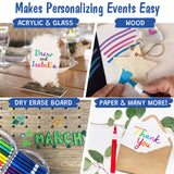 Magic Stix Washable Acrylic Markers 36 Pack