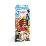eeBoo Double-Sided Color Pencils 12 Piece Mushroom