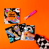 Omy Velvet Coloring Book - Kawaii