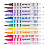Snifty Double Brights Brush Tip Dual Tip Markers