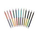 eeBoo Double-Sided Color Pencils 12 Piece Life on Earth