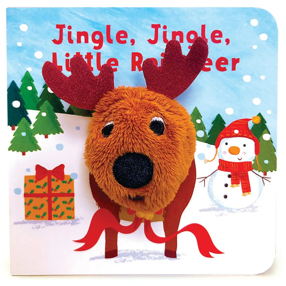 Finger Puppet Book: Jingle, Jingle, Little Reindeer