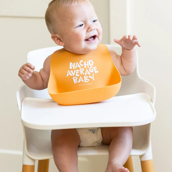Bella Tunno Wonder Bib: Nacho Average Baby