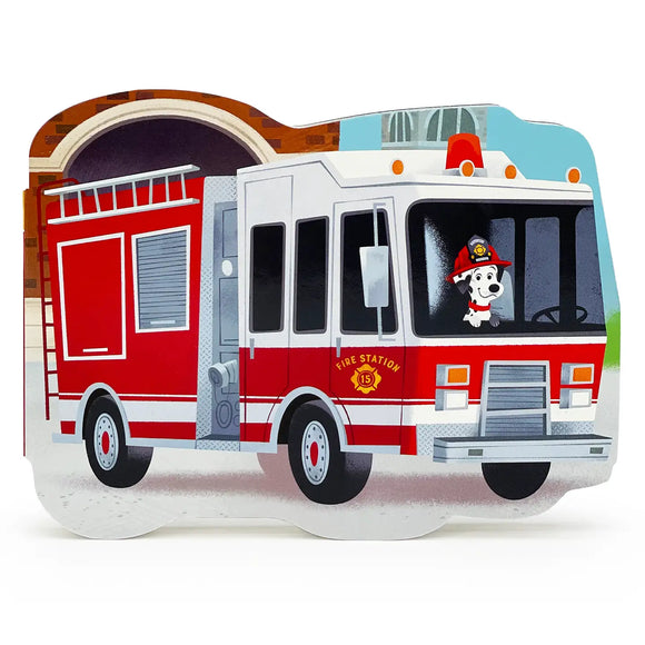 Shaped Board Book - How Fire Trucks Work