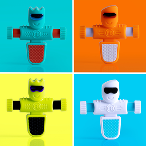 Fat Brain Toys Foosbots Single Assorted Series 2