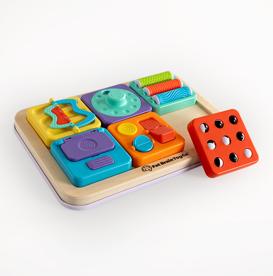 Board Brain Modular Fat Brain Toys® PlayTab: Modular Activity Board – Growing Tree Toys