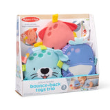 Melissa & Doug® Linking Pop-Up Plush Ocean Friends