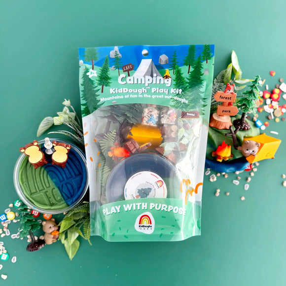 Earth Grown KidDough: Bagged Sensory Kit - Camping