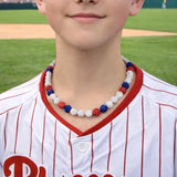 Mavi Bling Drip Baseball Necklace Craft Rhinestone Necklace Kit