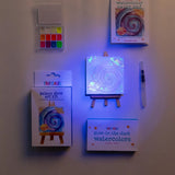 Tiny Easel Mini Kit Glow-in-the-Dark: Galaxy
