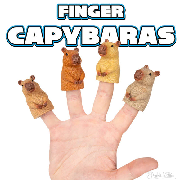 Archie McPhee -  Finger Puppet Capybara