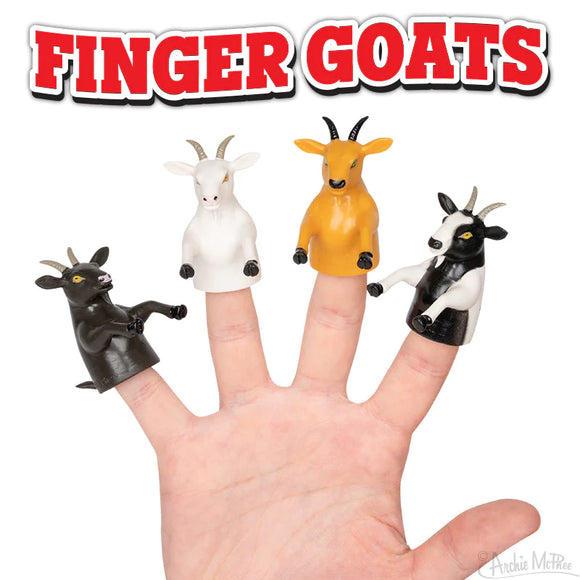 Archie McPhee -  Finger Puppet Goats