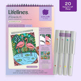 Lifelines® FlowArt® - Color to Reveal: Animals
