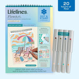Lifelines® FlowArt® - Dot-By-Letter - Day at the Beach
