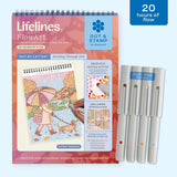 Lifelines® FlowArt® - Dot-By-Letter - Strolling Through Fall