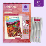Lifelines® FlowArt® - Color to Reveal: Fall is in the Air