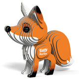 EUGY Cardboard Model Kit: Red Fox
