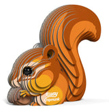 EUGY Cardboard Model Kit: Chipmunk