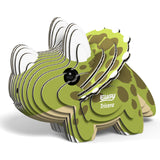 EUGY Cardboard Model Kit: Triceratops